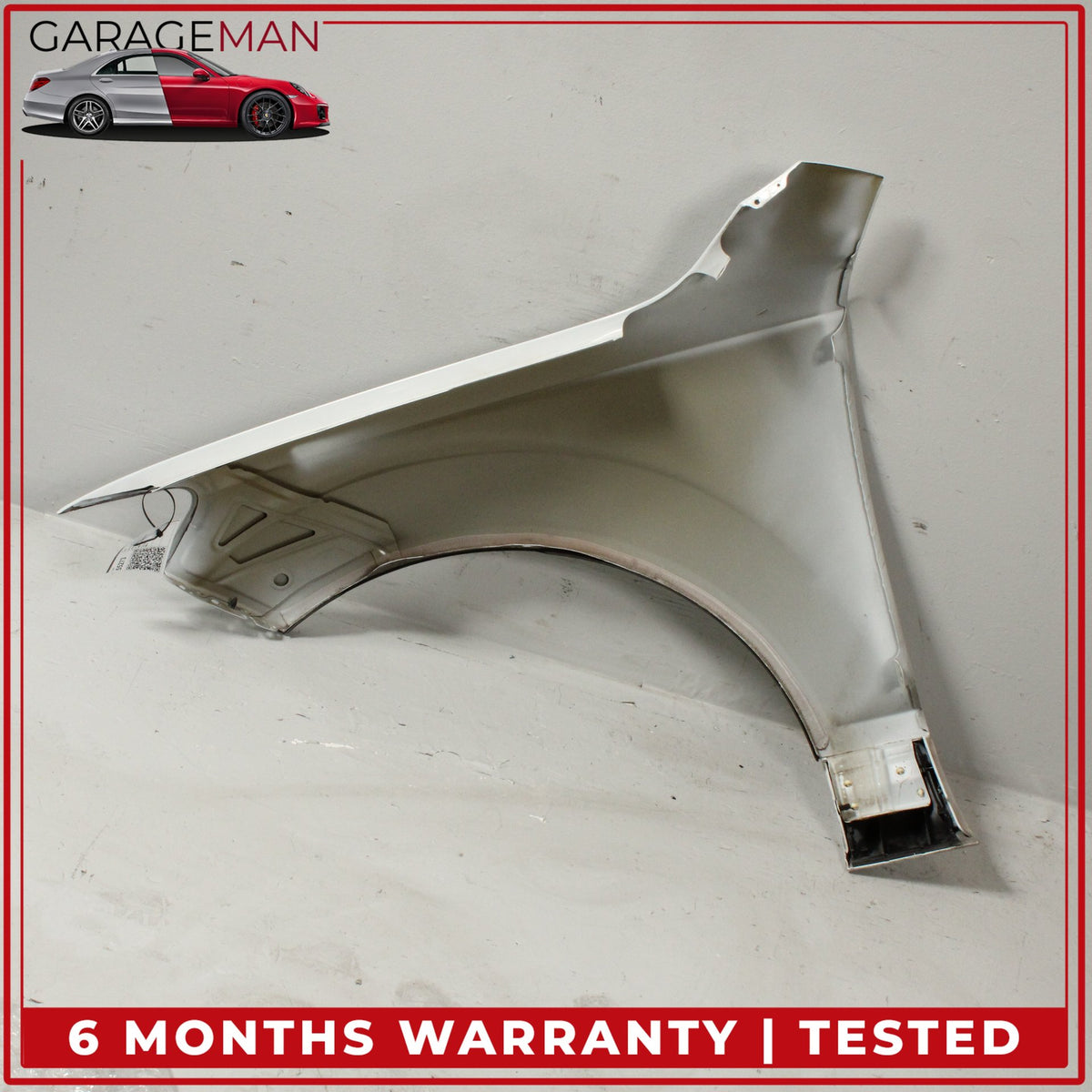 2007-2015 Audi Q7 Front Right Side Fender Wing Panel Glacier White Metallic OEM