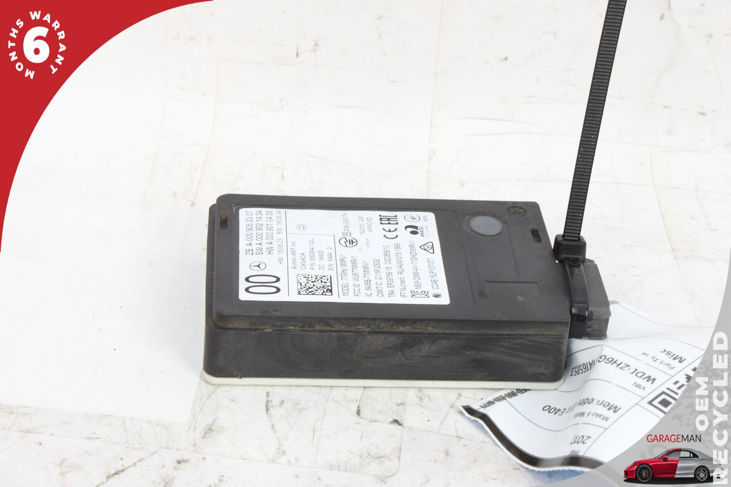 2017-2019 Mercedes-Benz E400 W213 Wagon Blind Spot Radar Sensor Module 0009059807