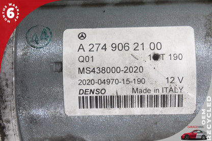 15-20 Mercedes-Benz C300 W205 Sedan Engine Motor Starter 2749062100