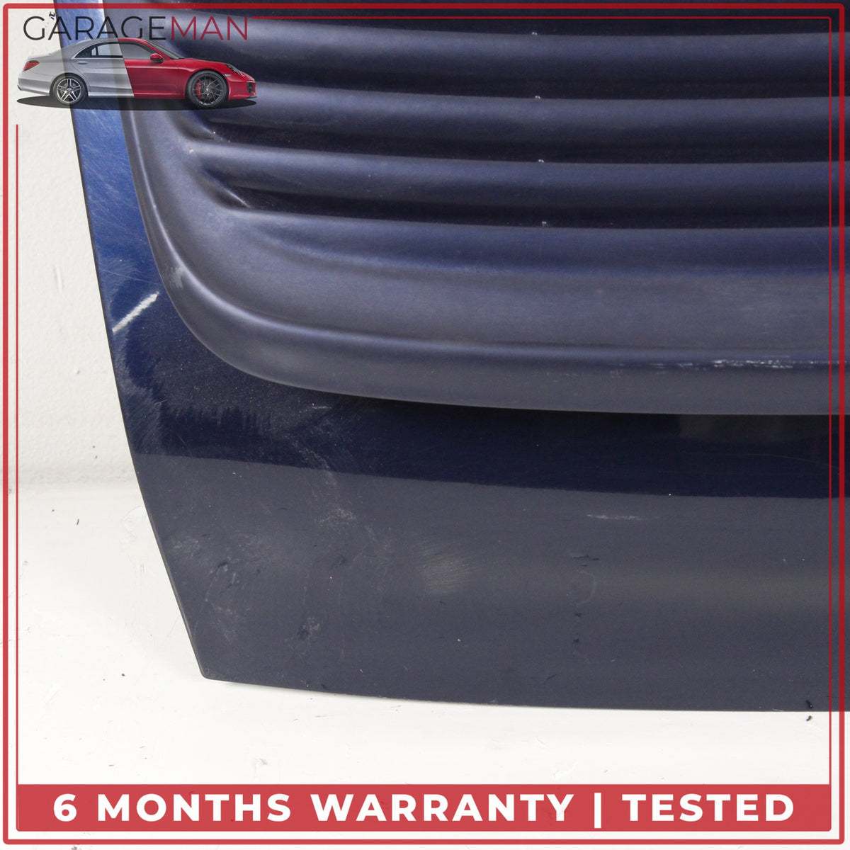 1999-2005 Porsche 911 Carrera 996 Engine Lid Cover w/ Spoiler Lift Blue OEM