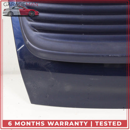 1999-2005 Porsche 911 Carrera 996 Engine Lid Cover w/ Spoiler Lift Blue OEM