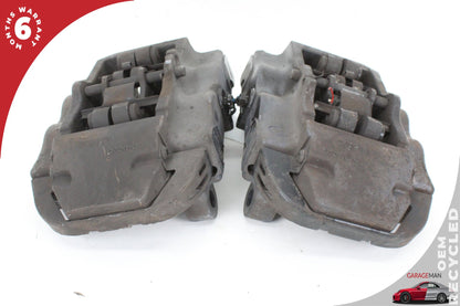 2003-2015 Audi Q7 Rear Left and Right Side Brake Caliper Set 207673043 OEM