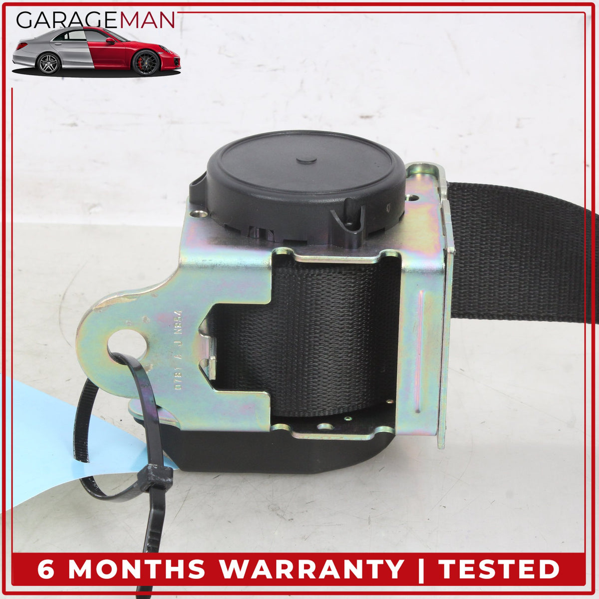 2014-2024 Maserati Ghibli M157 Rear Centre Middle Seat Belt Black 670017440 OEM