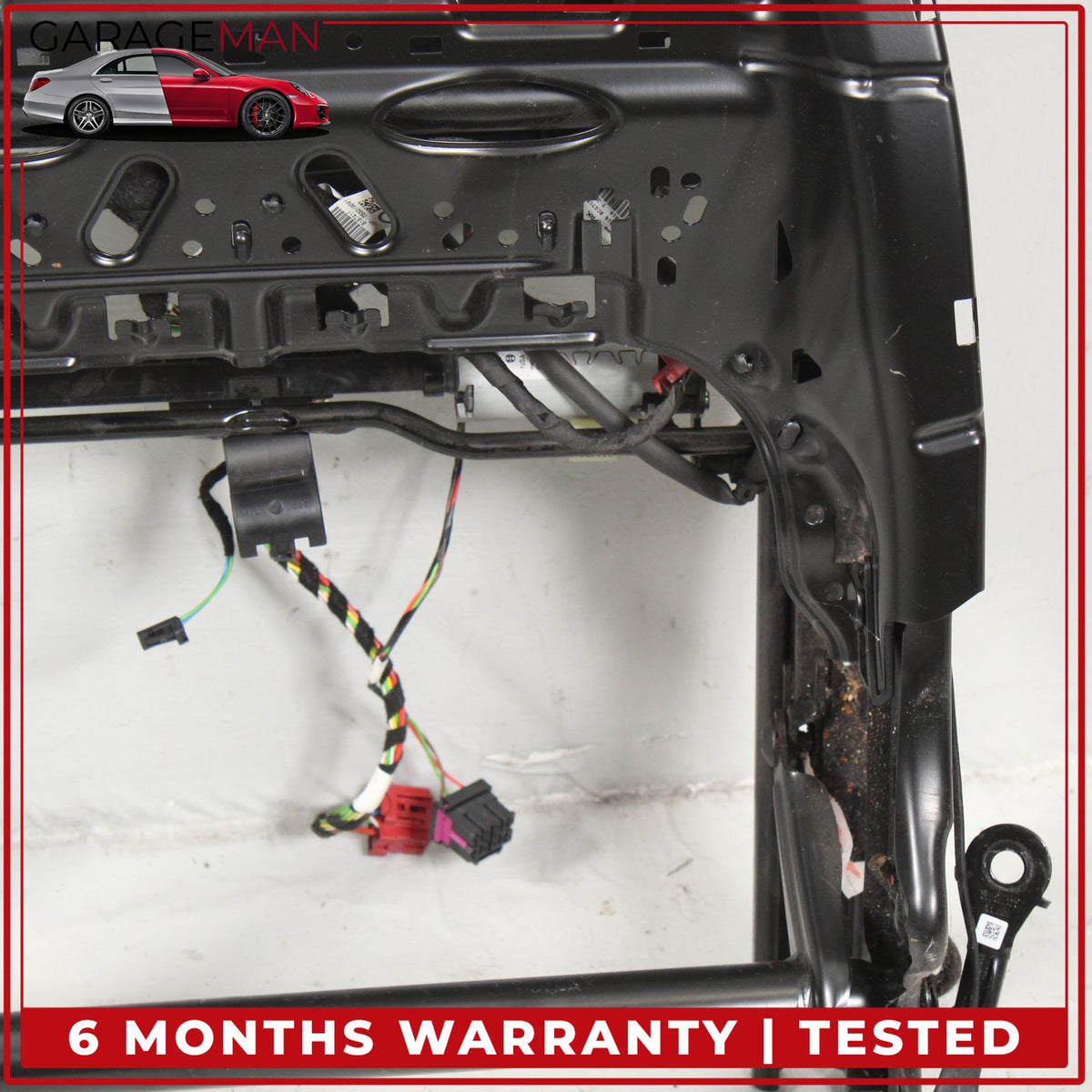 2017-2025 Audi Q7 Q8 Front Left Driver Side Seat Track Rail Frame w/ Motors OEM