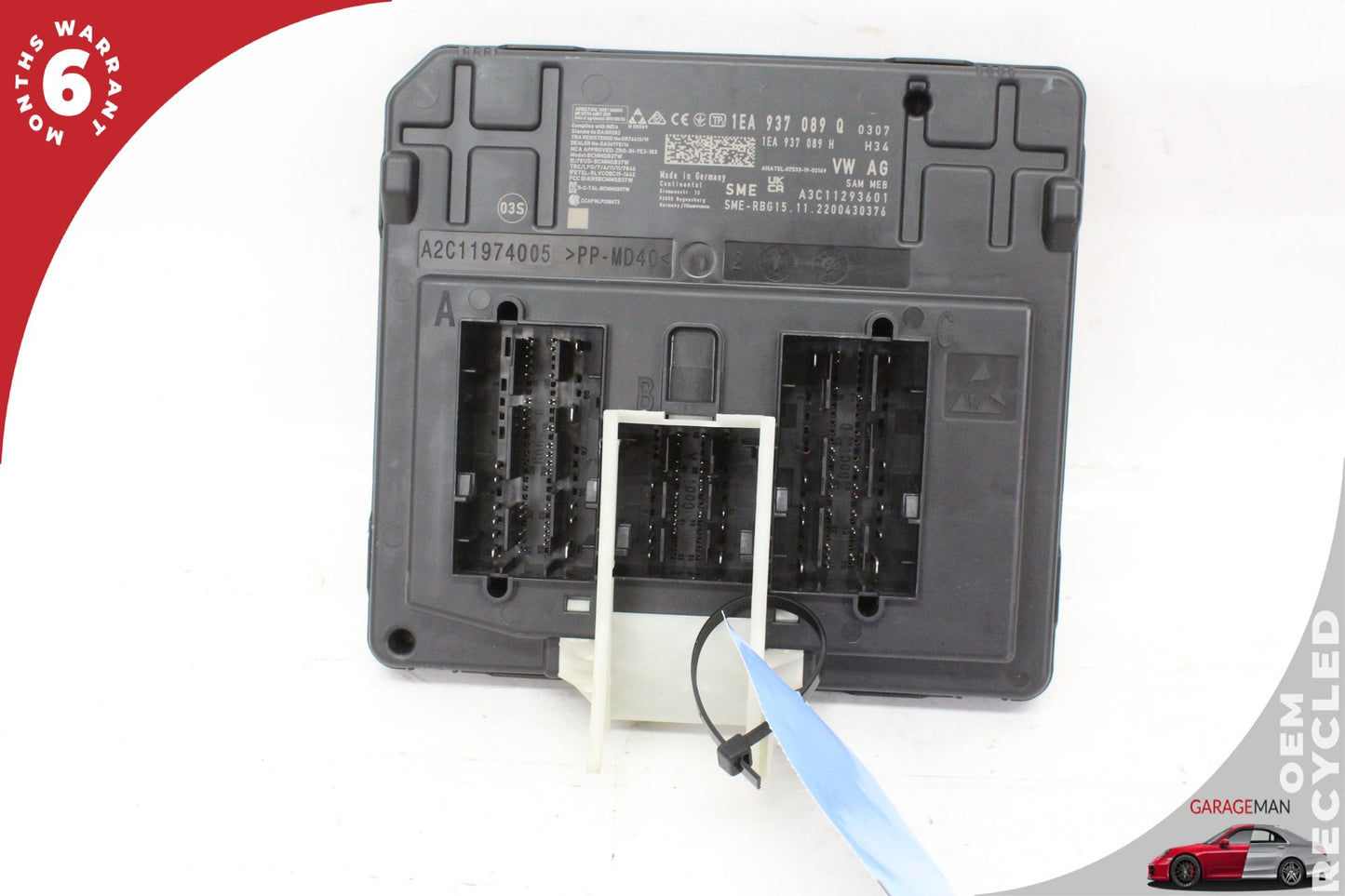 2022-2025 Audi Q4 E-Tron BCM On Board Supply Body Control Module 1EA937089Q OEM