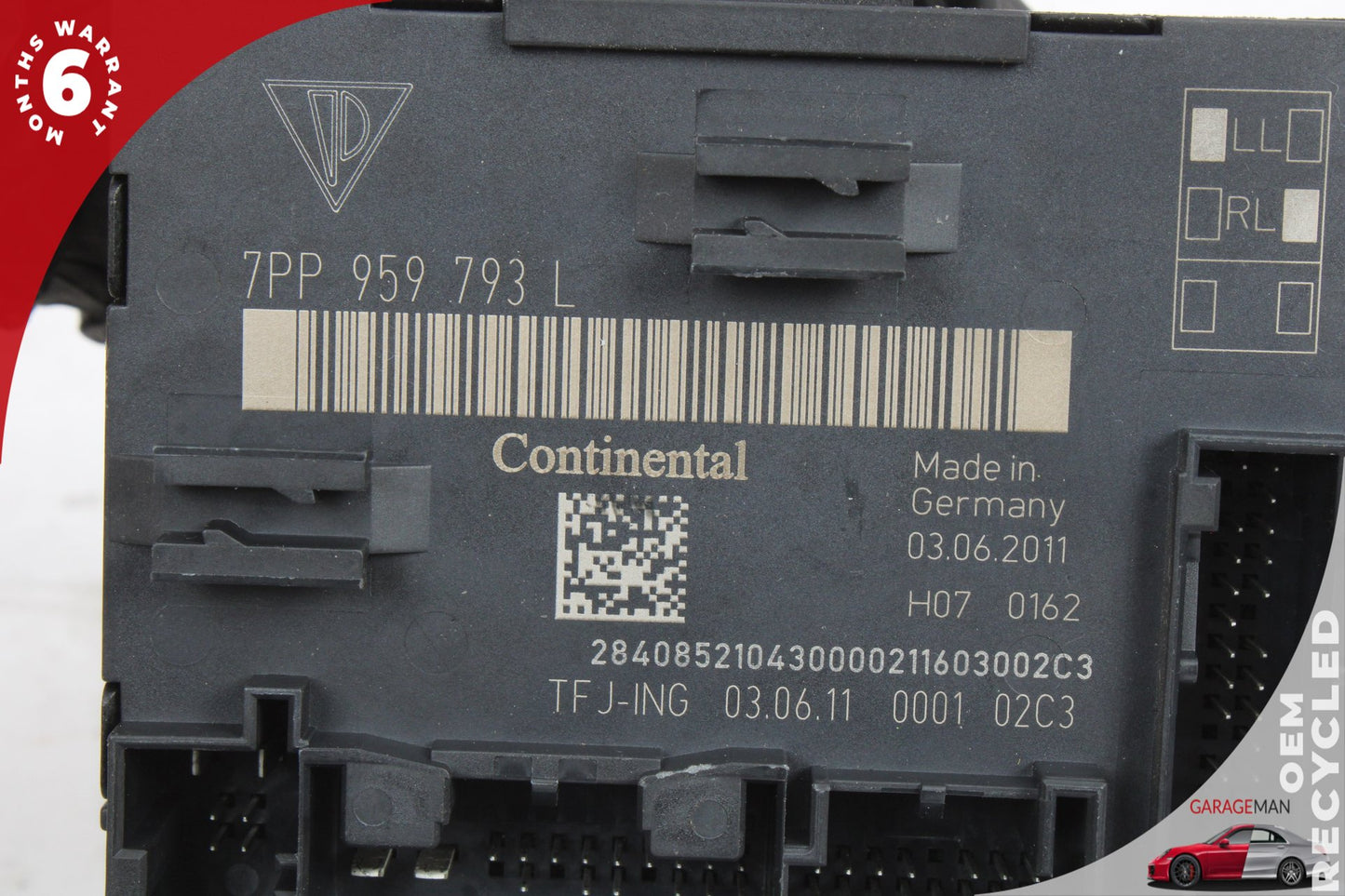 2011-2018 Porsche Cayenne 958 Front Left Side Door Control Module 7PP959793L OEM