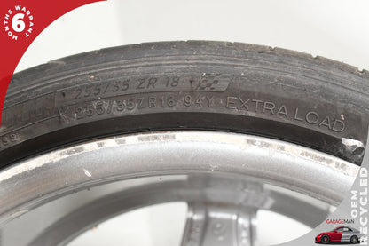 2009-2015 Mercedes W204 C300 Rear Wheel Rim w/ Tire 9JX18 H2 ET54 2044014002 OEM