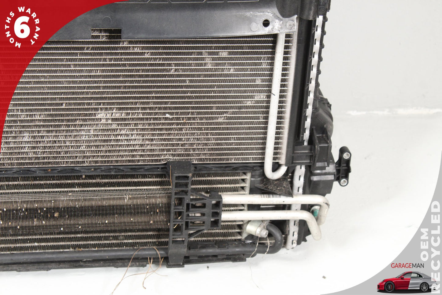 2010-2016 Porsche Panamera Sedan Engine Cooling Radiator AC A/C Condenser Assembly 97010606106