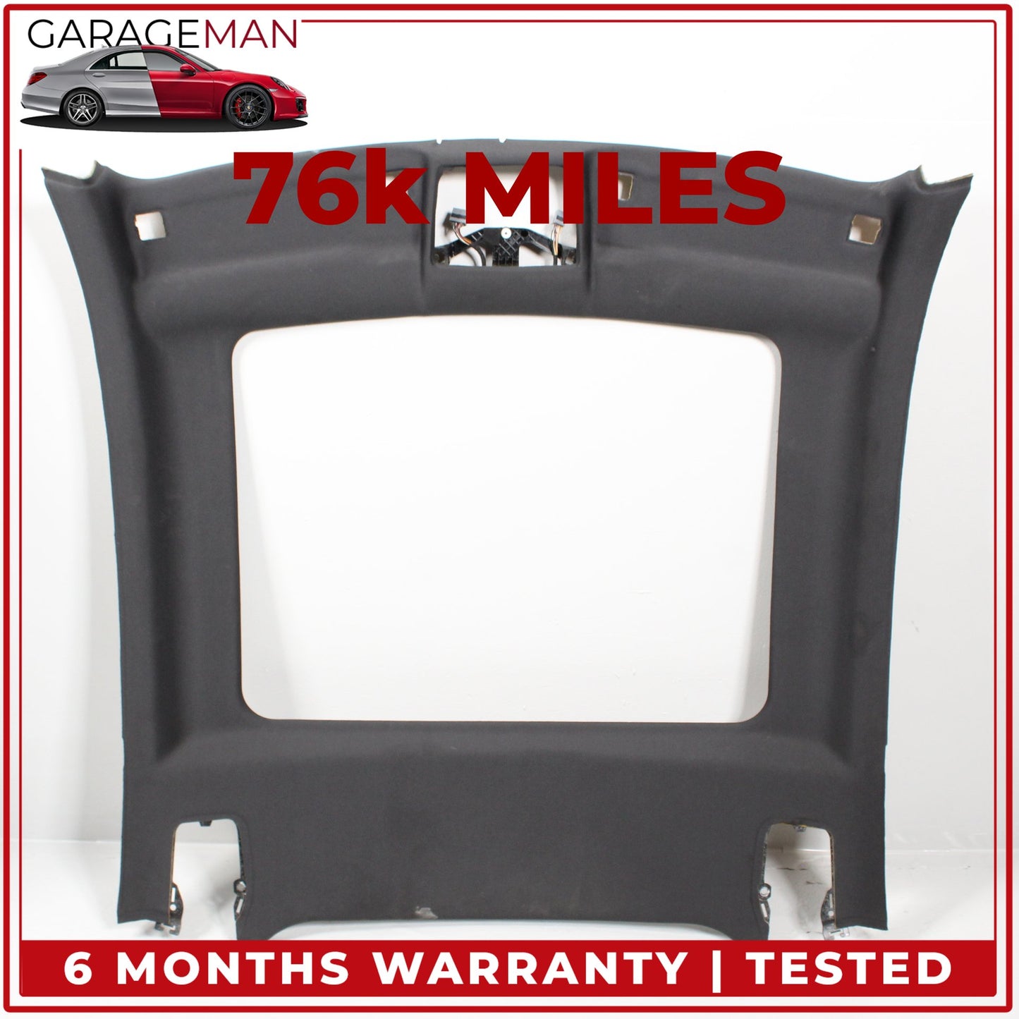 2014-2024 Jaguar F-Type X152 Roof Headliner Ceiling Panel Black GX5314N132BA OEM