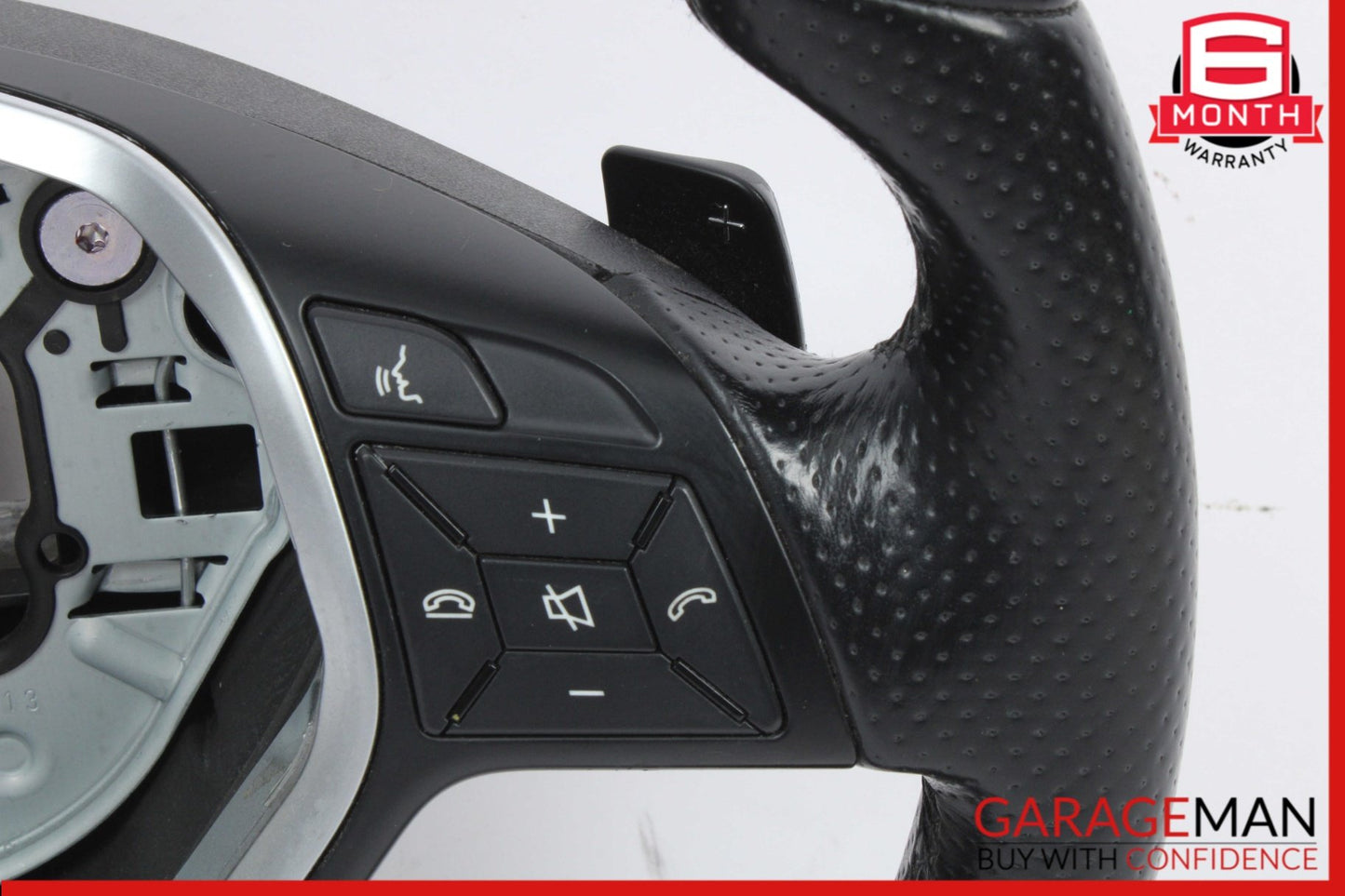 2012-2018 Mercedes-Benz E250 W212 Steering Wheel Black w/ Paddle Shifters OEM