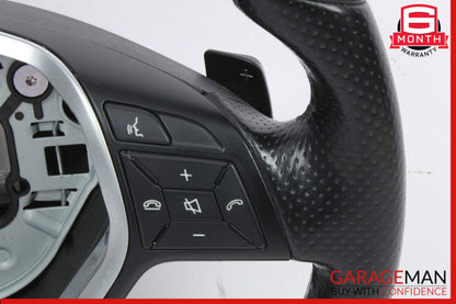 2012-2018 Mercedes-Benz E250 W212 Steering Wheel Black w/ Paddle Shifters OEM