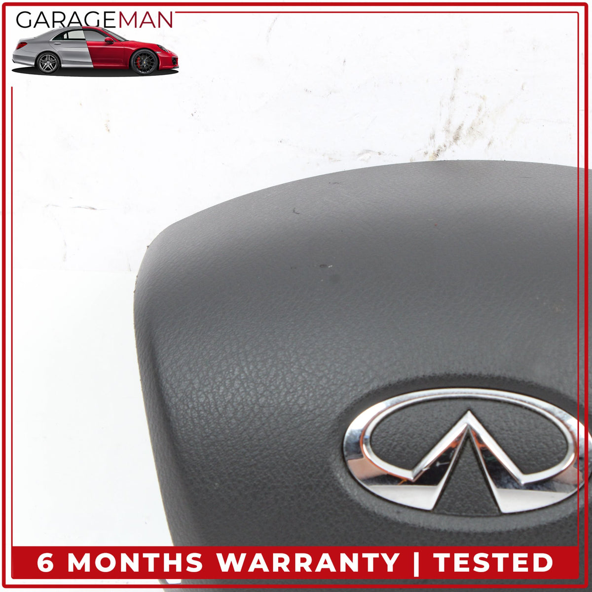 2016-2017 Infiniti Q50 V37 Front Left Side Steering Wheel Airbag K85104HK0A OEM