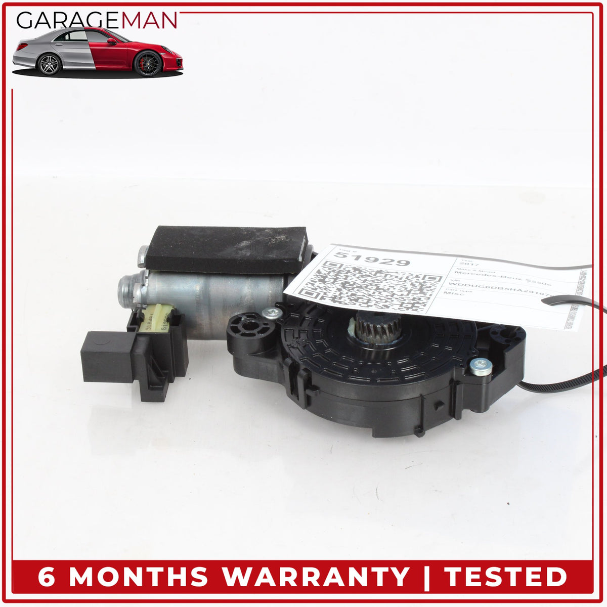 2014-2017 Mercedes W222 S550e Front or Rear Roof Sunshade Roller Blind Motor OEM
