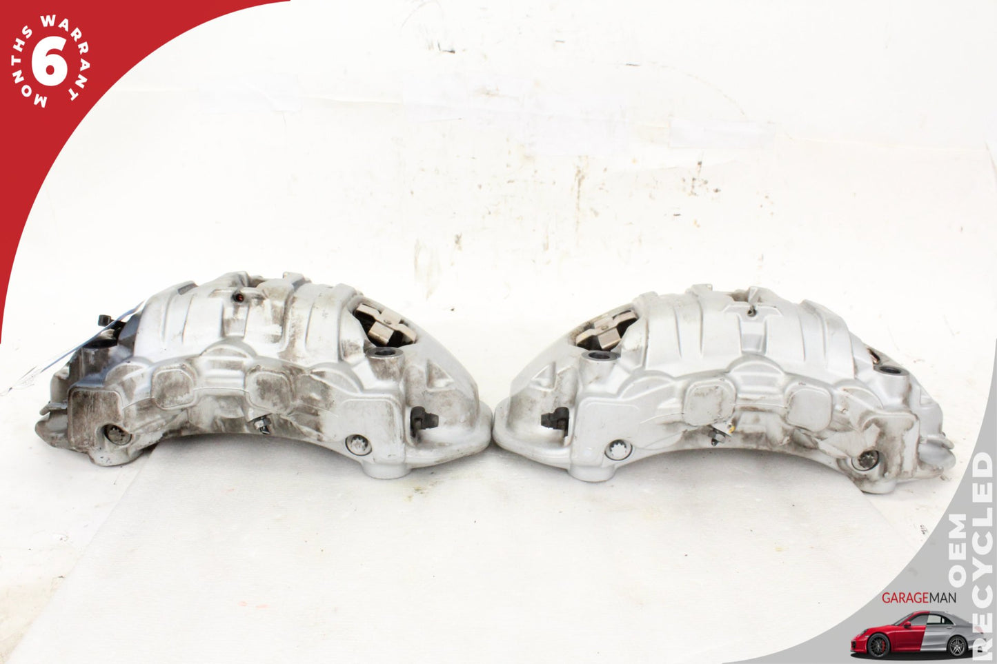 2010-2023 Porsche Cayenne 958 Front Left and Right Side Brake Caliper Set OEM