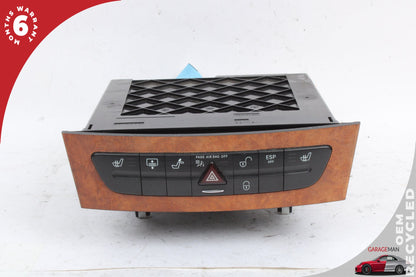 2003-2009 Mercedes W211 E350 Center Dash Hazard Control Switch Panel OEM