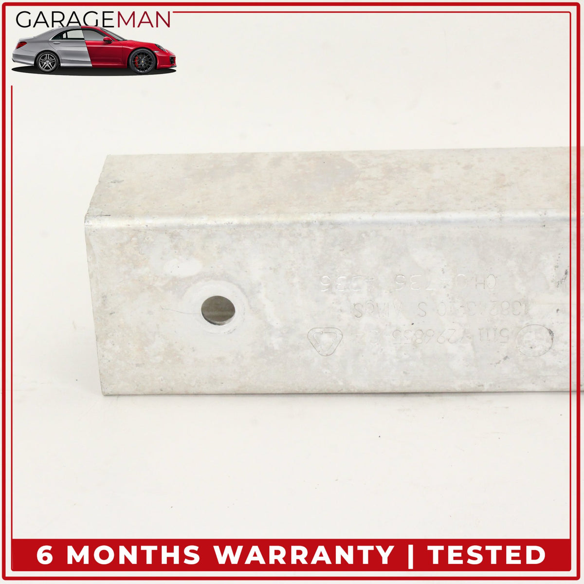 2014-2021 BMW i3 I01 Front Left Side Lower Bumper Reinforcement Bar Bracket OEM