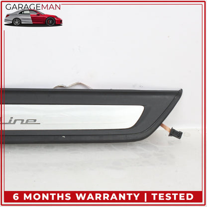 2017-2023 BMW 530e G30 Front and Rear Door Sill Scuff Plate Trim Set of 4 OEM