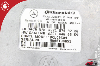 2007-2014 Mercedes W221 S550 Voice Communication Control Module 2218708726 OEM