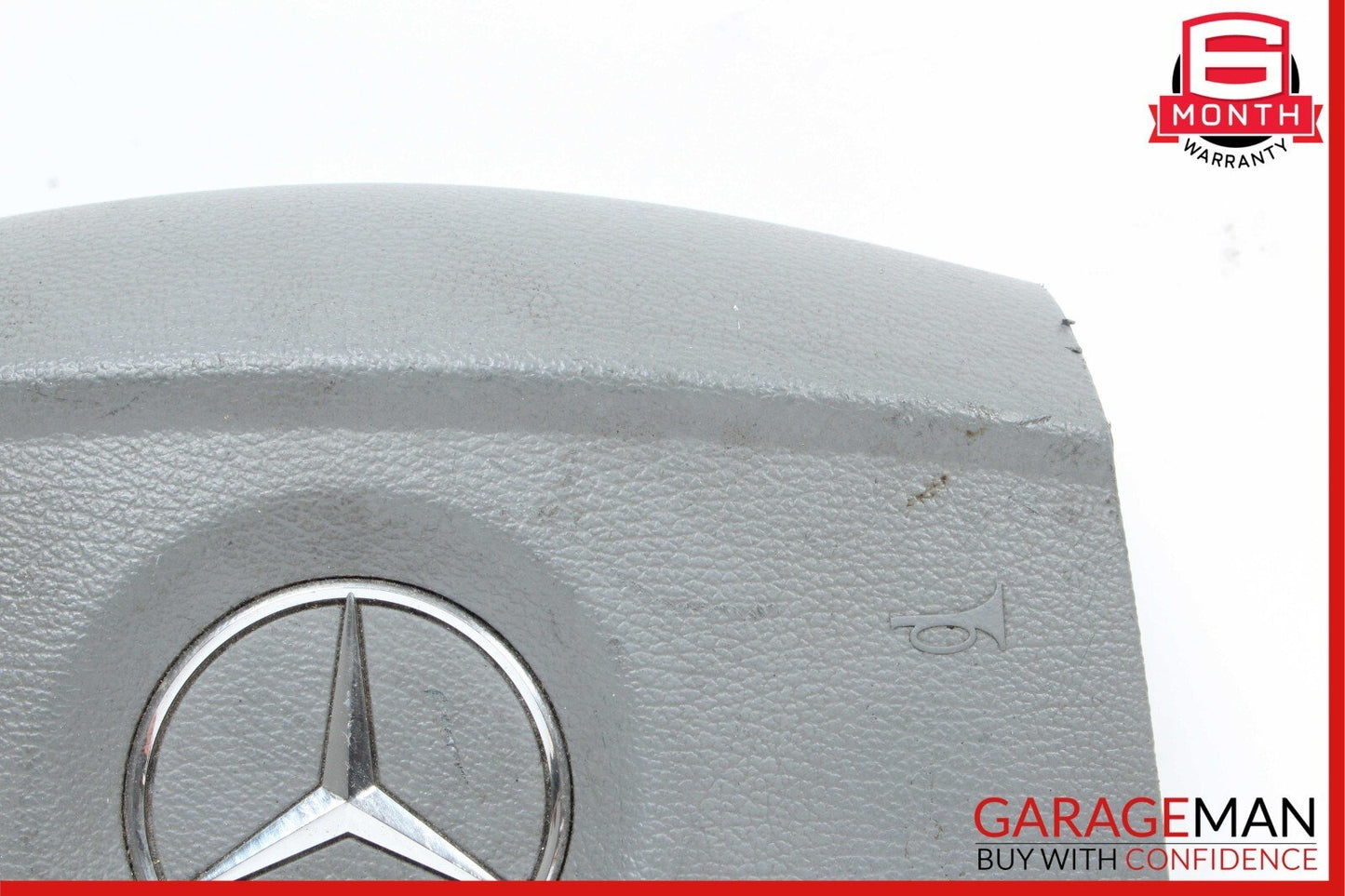 06-08 Mercedes W251 R350 ML500 GL450 Driver Steering Wheel Airbag Grey