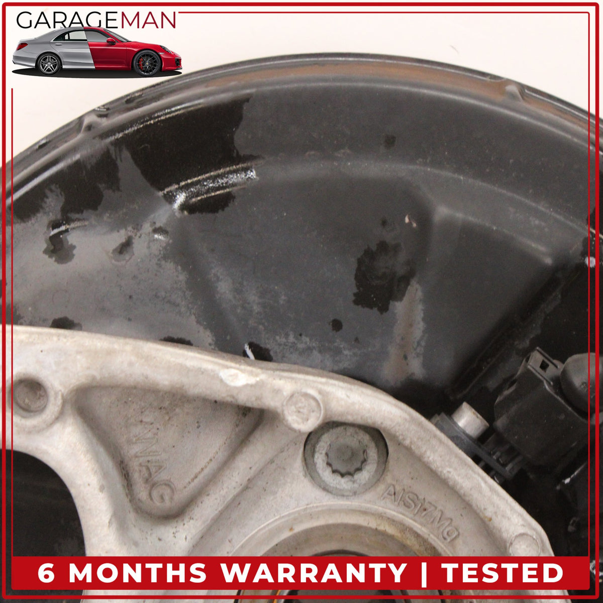 2016-2025 Audi Q3 VW Tiguan Rear Left Spindle Knuckle Wheel Hub Rotor Disc OEM