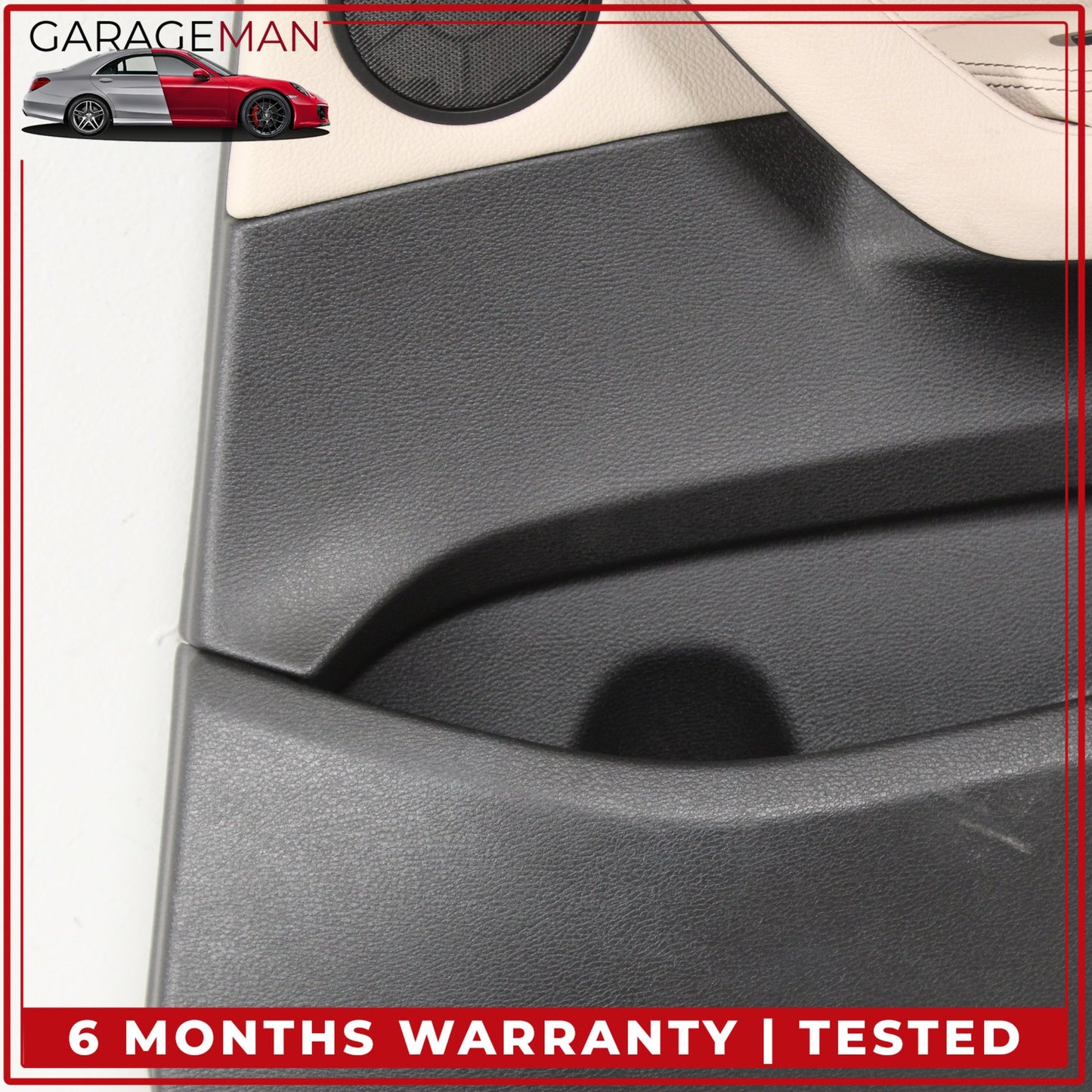 2011-2017 BMW X3 F25 SUV Rear Right Side Interior Door Trim Panel Beige OEM
