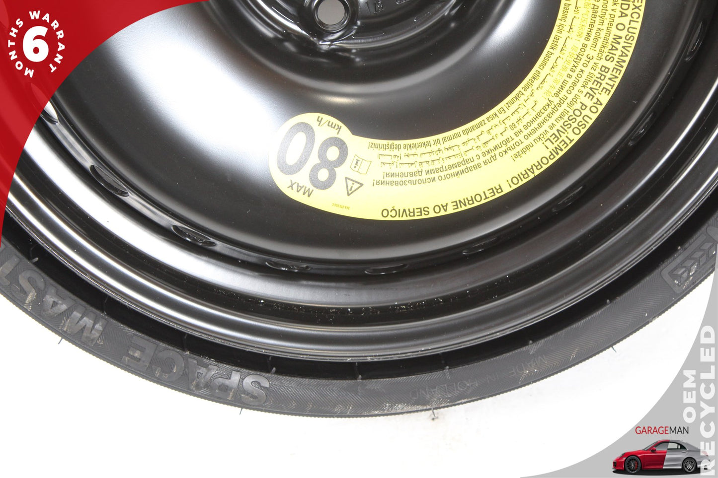 2018-2025 Audi Q5 SQ5 Emergency Spare Tire Wheel Donut Rim 80A601027B OEM