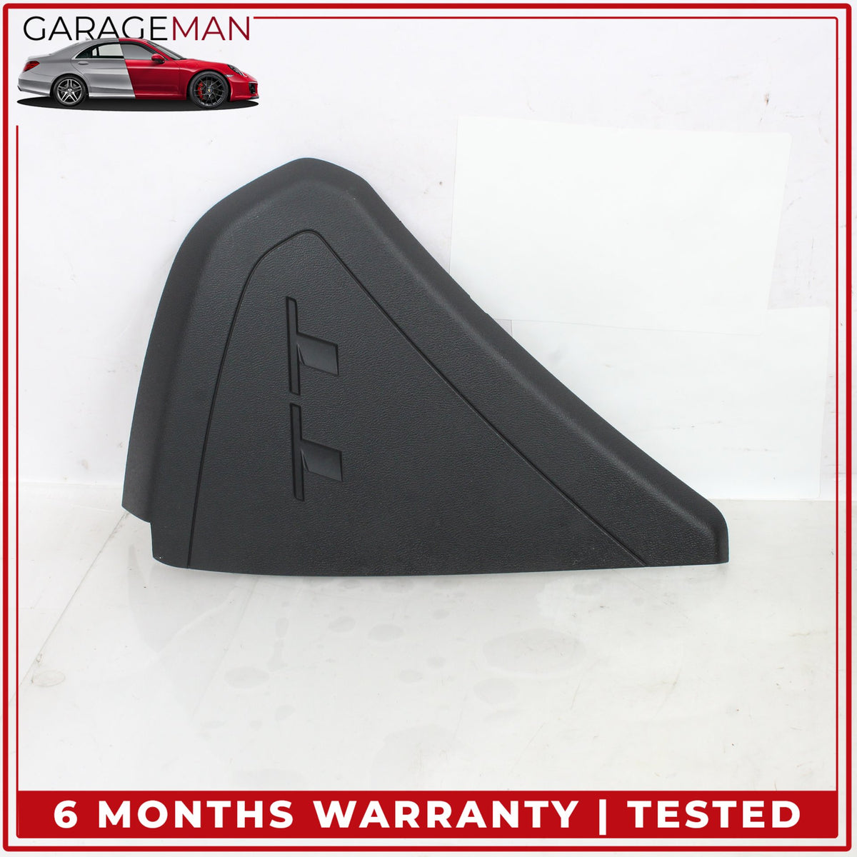 2016-2023 Audi TTS 8S Left and Right Side Dashboard End Cap Trim Panel Set OEM