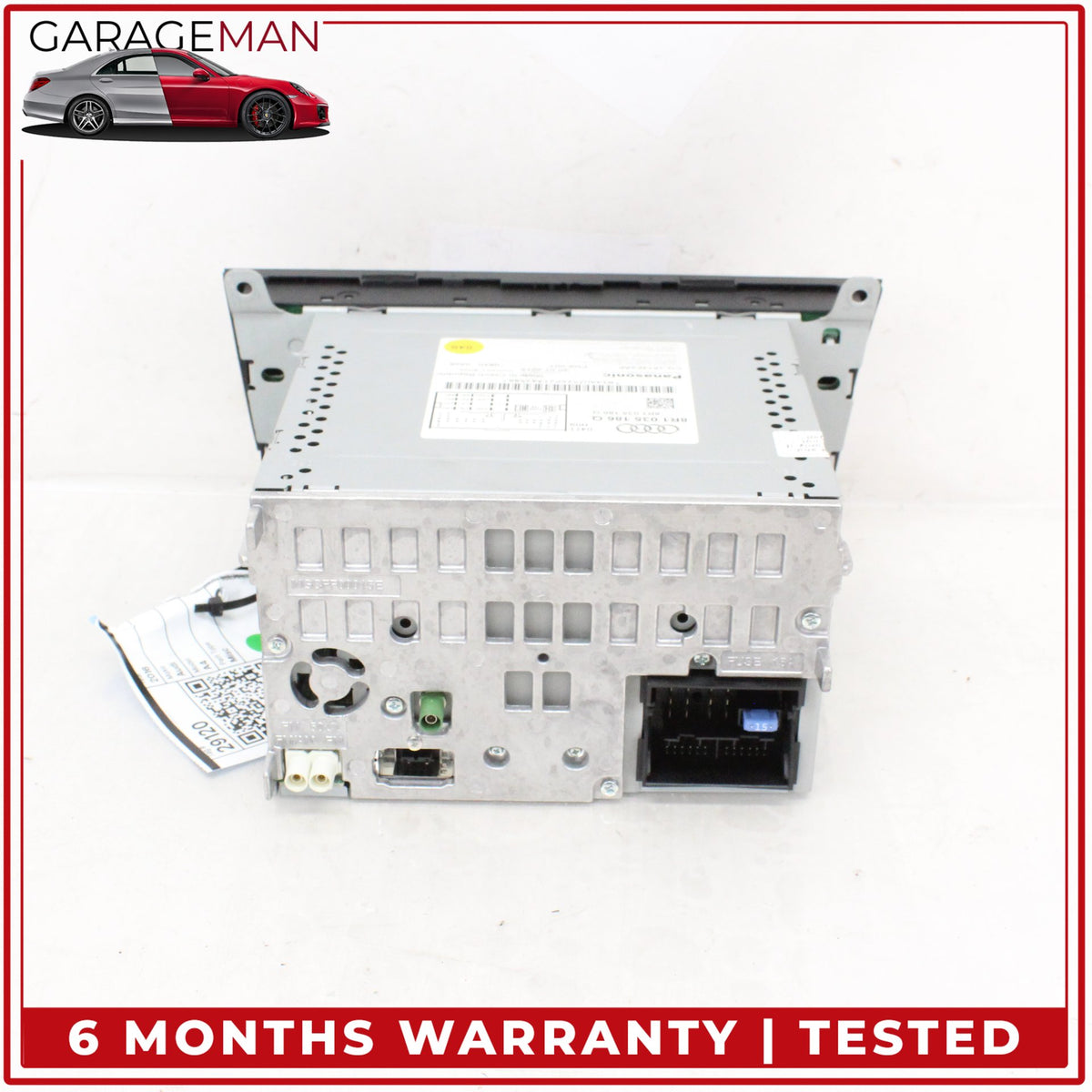 2013-2016 Audi A4 S4 Front Dash Audio Radio Receiver CD Player 8R1035186Q OEM