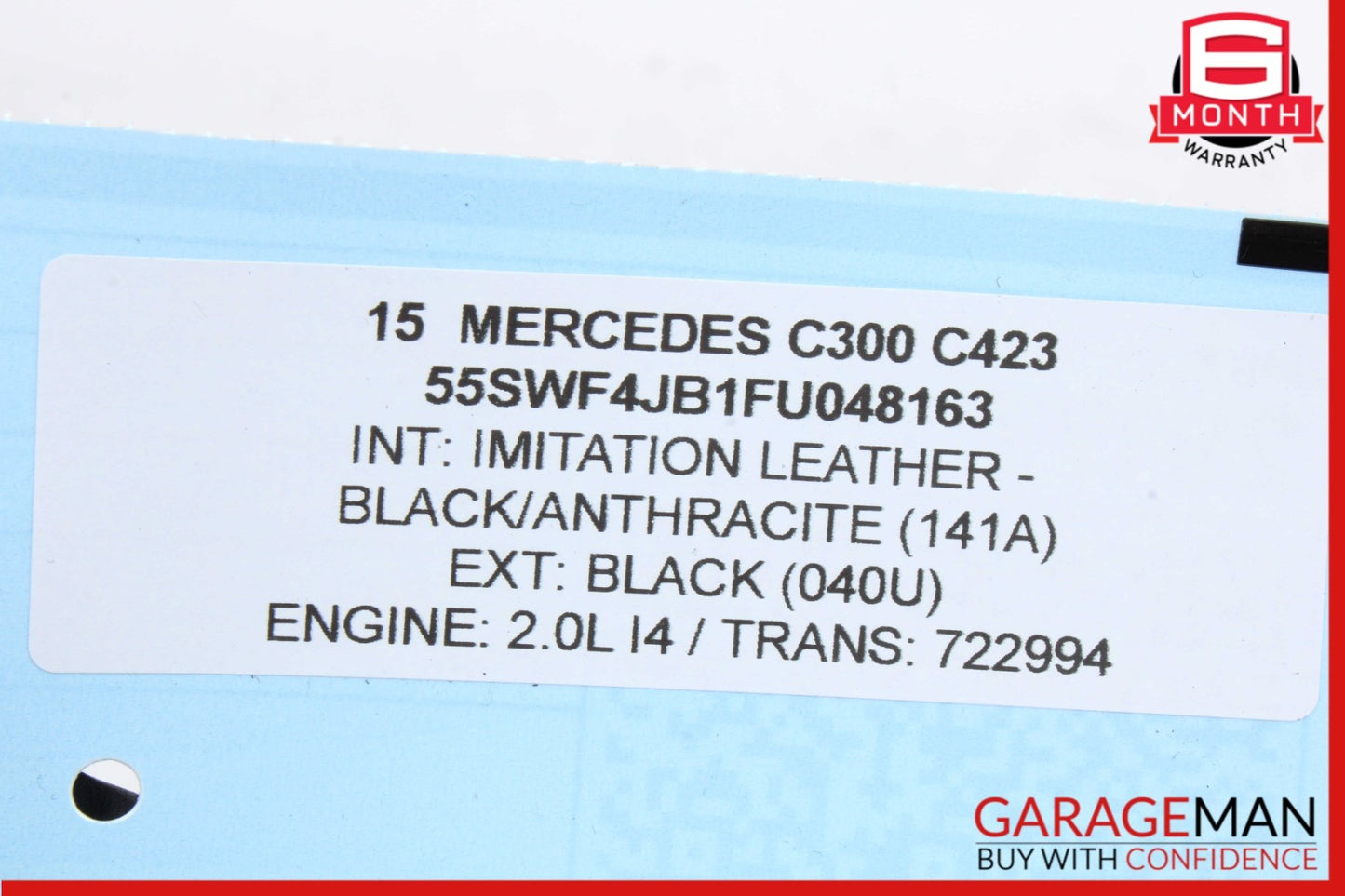 2014-2019 Mercedes-Benz C300 Keyless Go Entry Control Module 2229007111 OEM