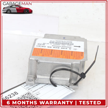 2003-2006 Mercedes R230 SL500 Airbag Air Bag Sensor SRS Control Module OEM