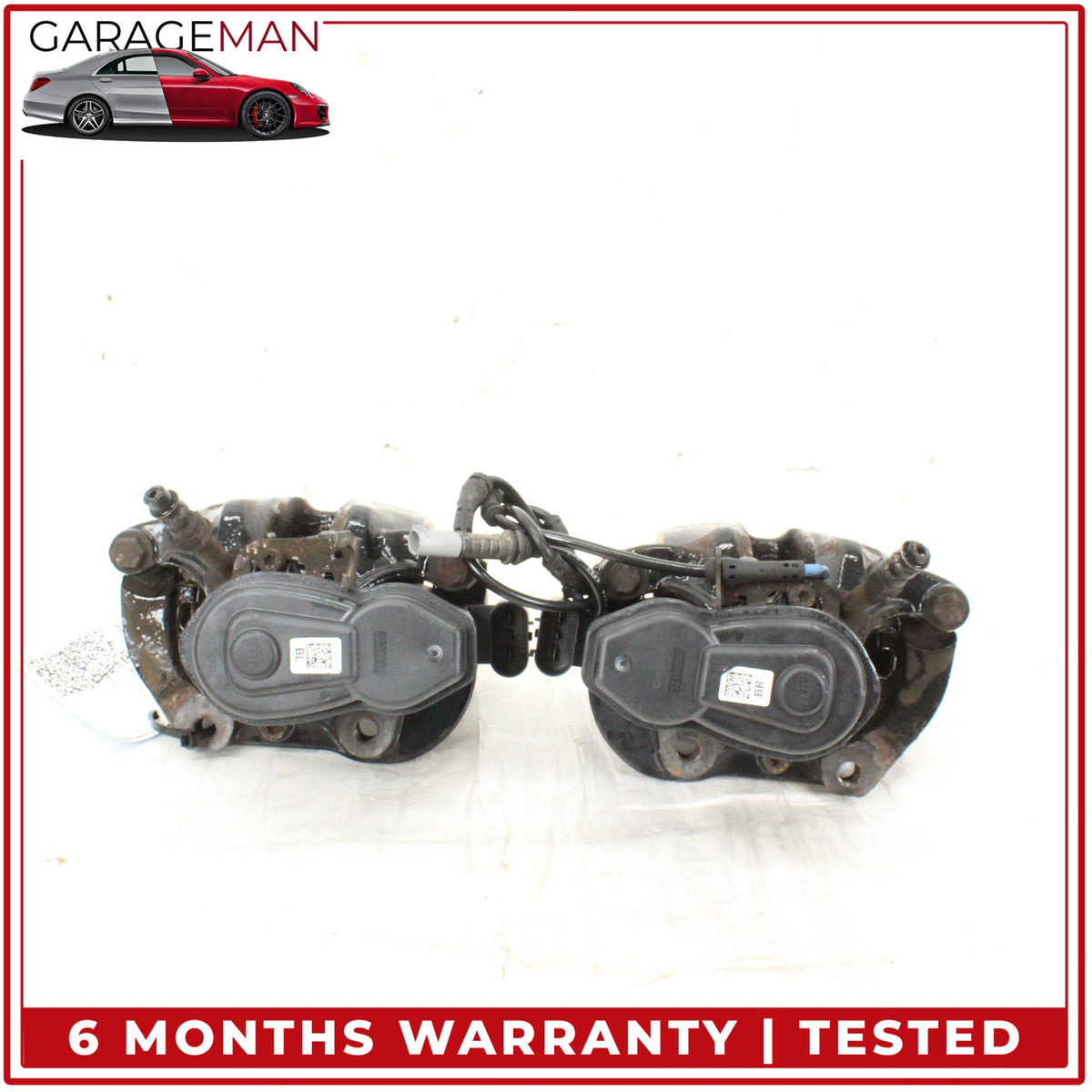 2013-2019 BMW 650i F06 Sedan Rear Left and Right Side Brake Caliper 7846695 OEM