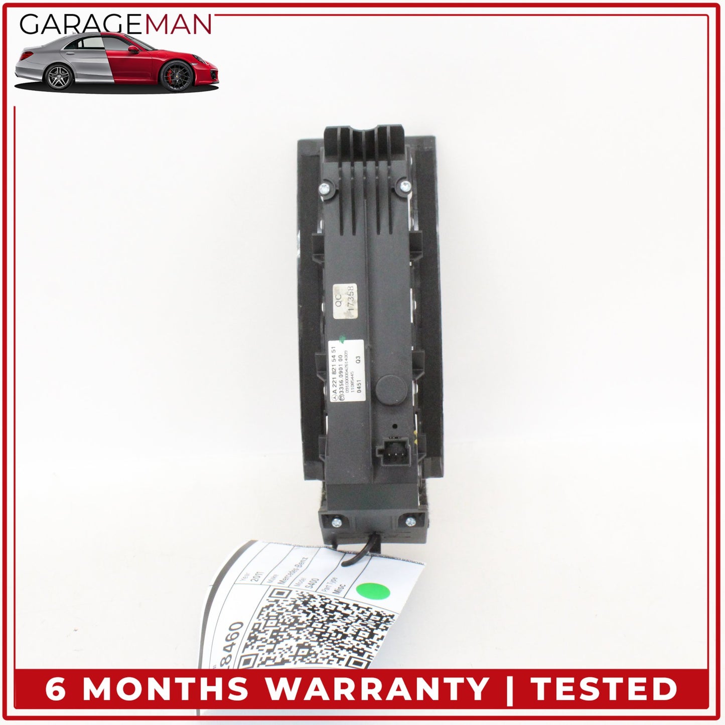 2007-2014 Mercedes-Benz S400 S-Class W221 Sedan Cluster Control Switch 2218215451 OEM