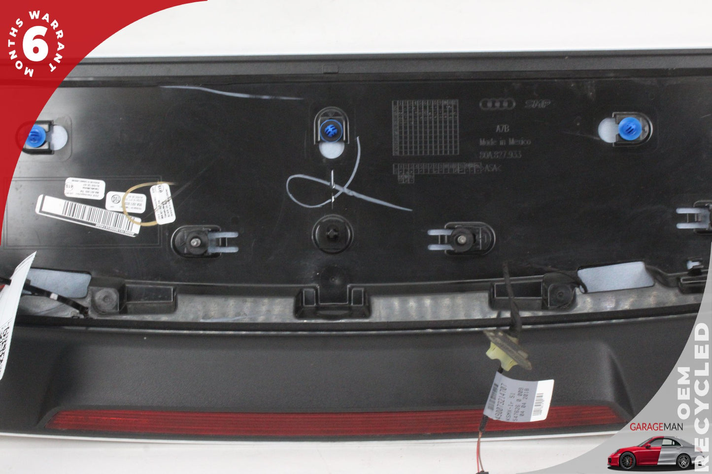 2018-2025 Audi Q5 SQ5 Rear Trunk Lid Spoiler Wing w/ 3rd Brake Light 80A827933
