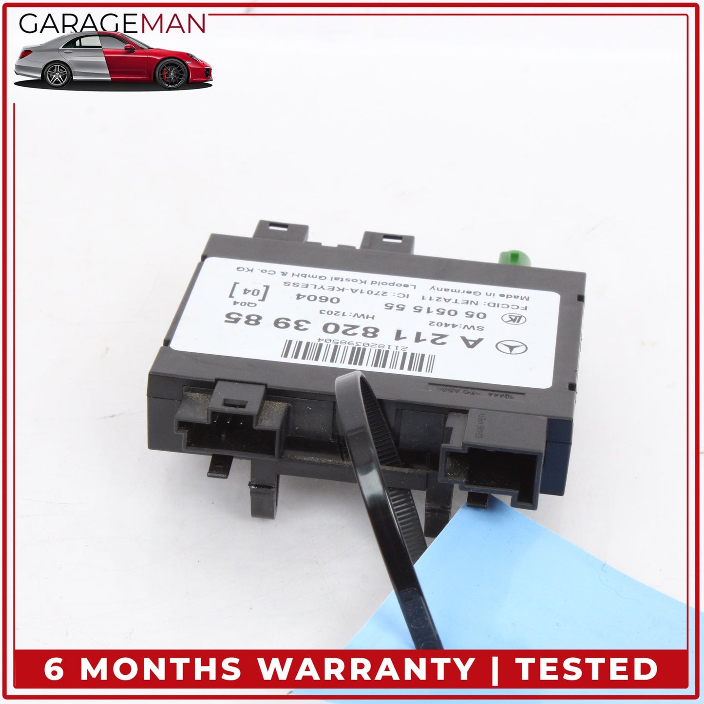 2003-2011 Mercedes W211 E320 E500 Keyless Go Entry Control Module 2118203985 OEM