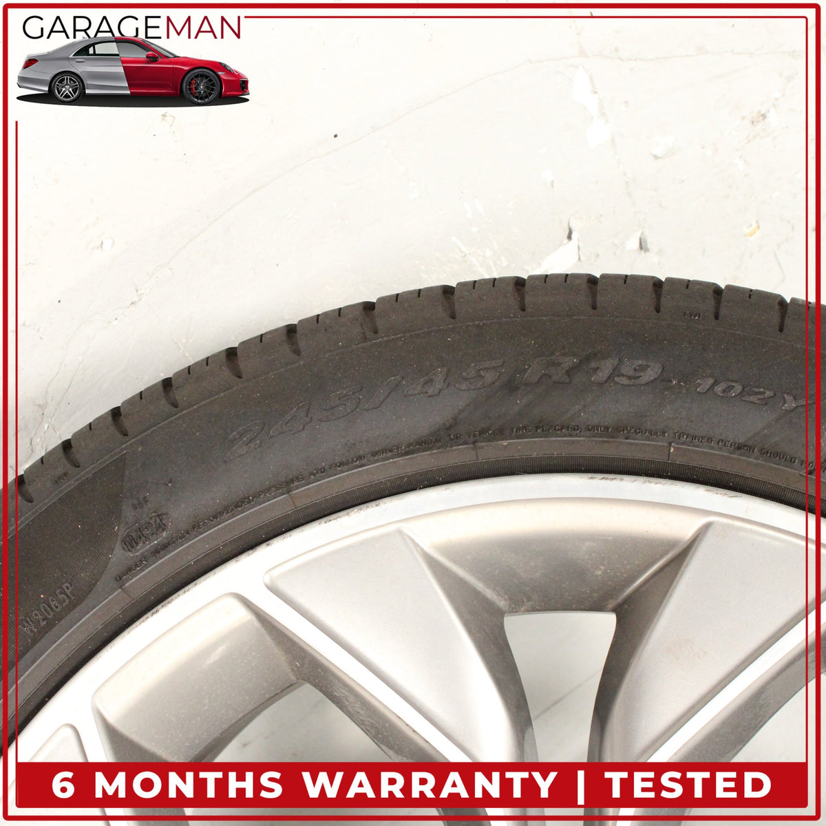 2011-2018 BMW X3 X4 F25 F26 Front or Rear Wheel Rim w/ Pirelli Tire 6862890 OEM