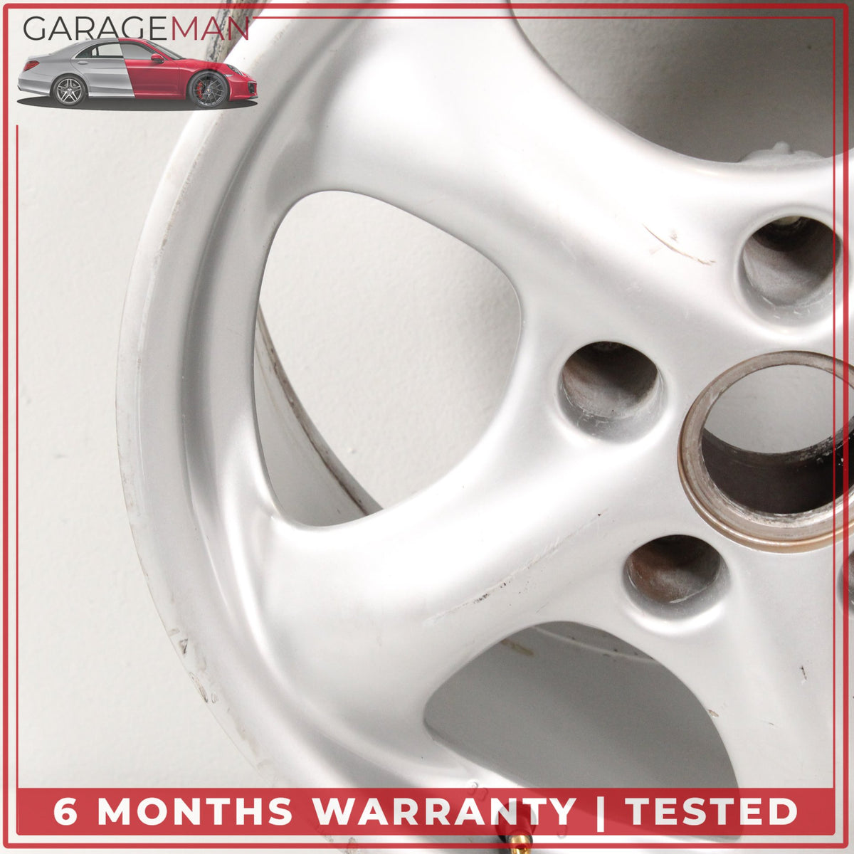 1999-2001 Porsche 911 Carrera 996 Rear Side Wheel Rim 9X17 ET55 99636212800 OEM