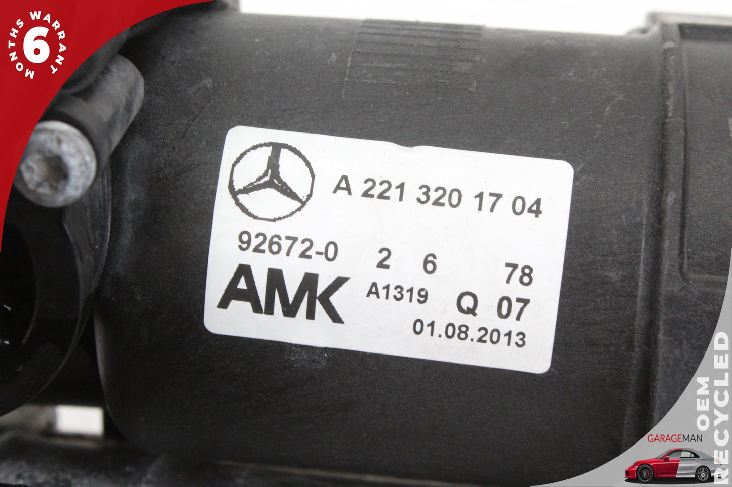 07-14 Mercedes W221 S550 S400 CL550 Airmatic Air Suspension Compressor 221320170
