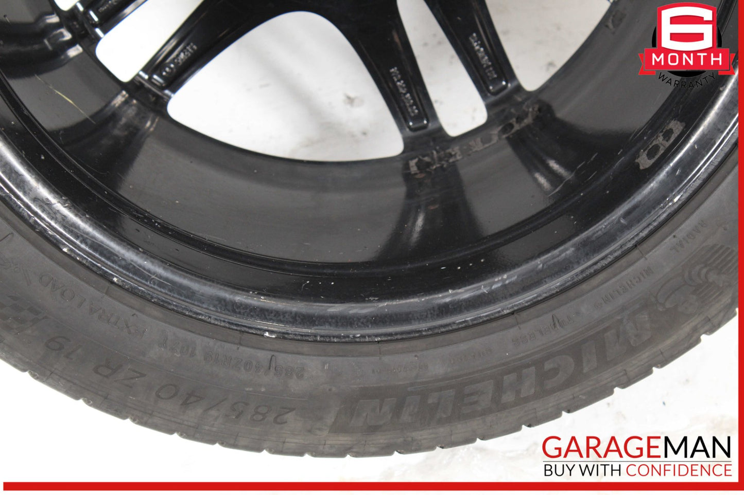 10-16 Porsche Panamera 970 10 x 19 19" Rear Wheel Rim w/ Tire 97036216000 OEM