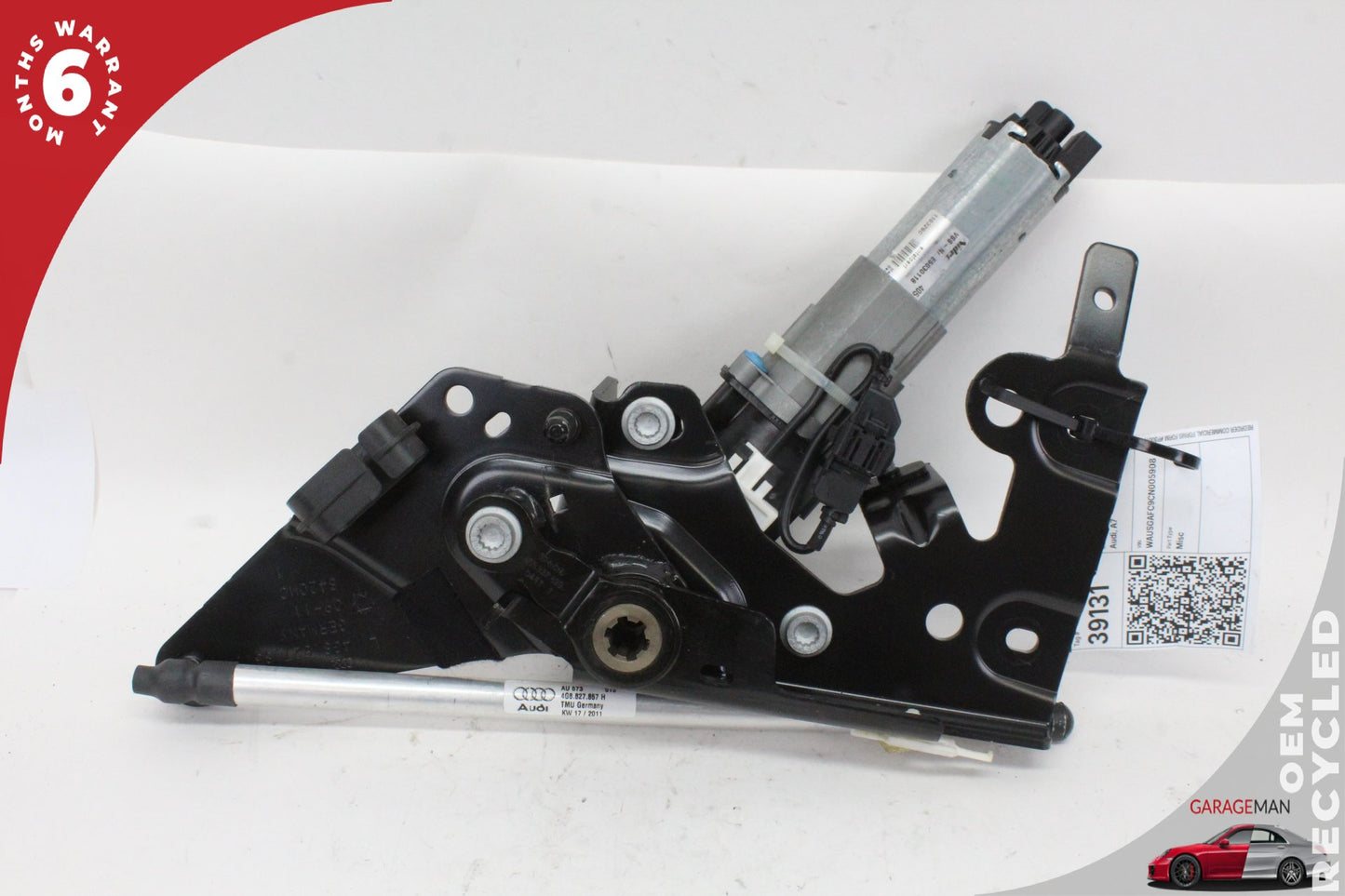12-18 Audi A7 4G AWD 3.0L Rear Left Side Shock Strut Bracket 4G8827857H OEM