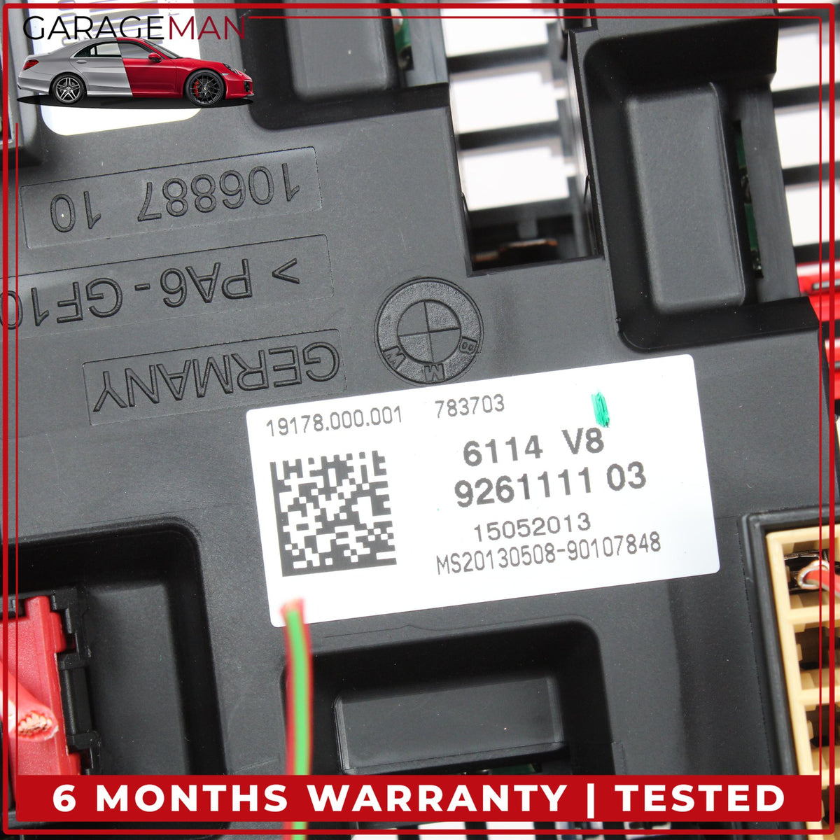 2012-2018 BMW 320i Rear Power Distribution Relay Junction Fuse Box 9261111 OEM