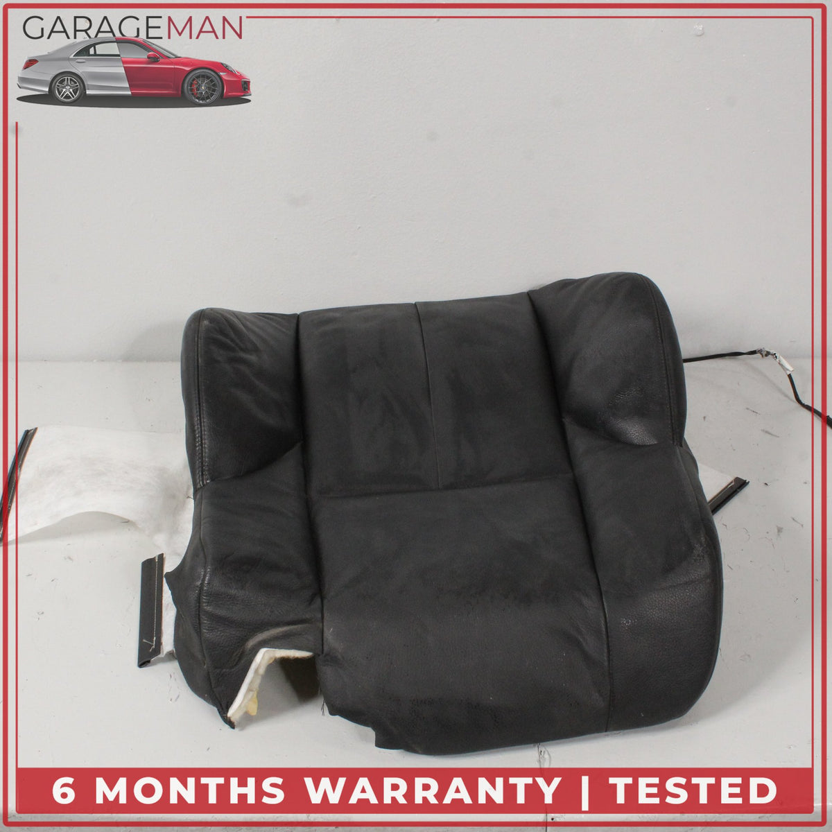 2004-2010 BMW 650i E64 Front Left Upper Seat Cushion 7063764 OEM