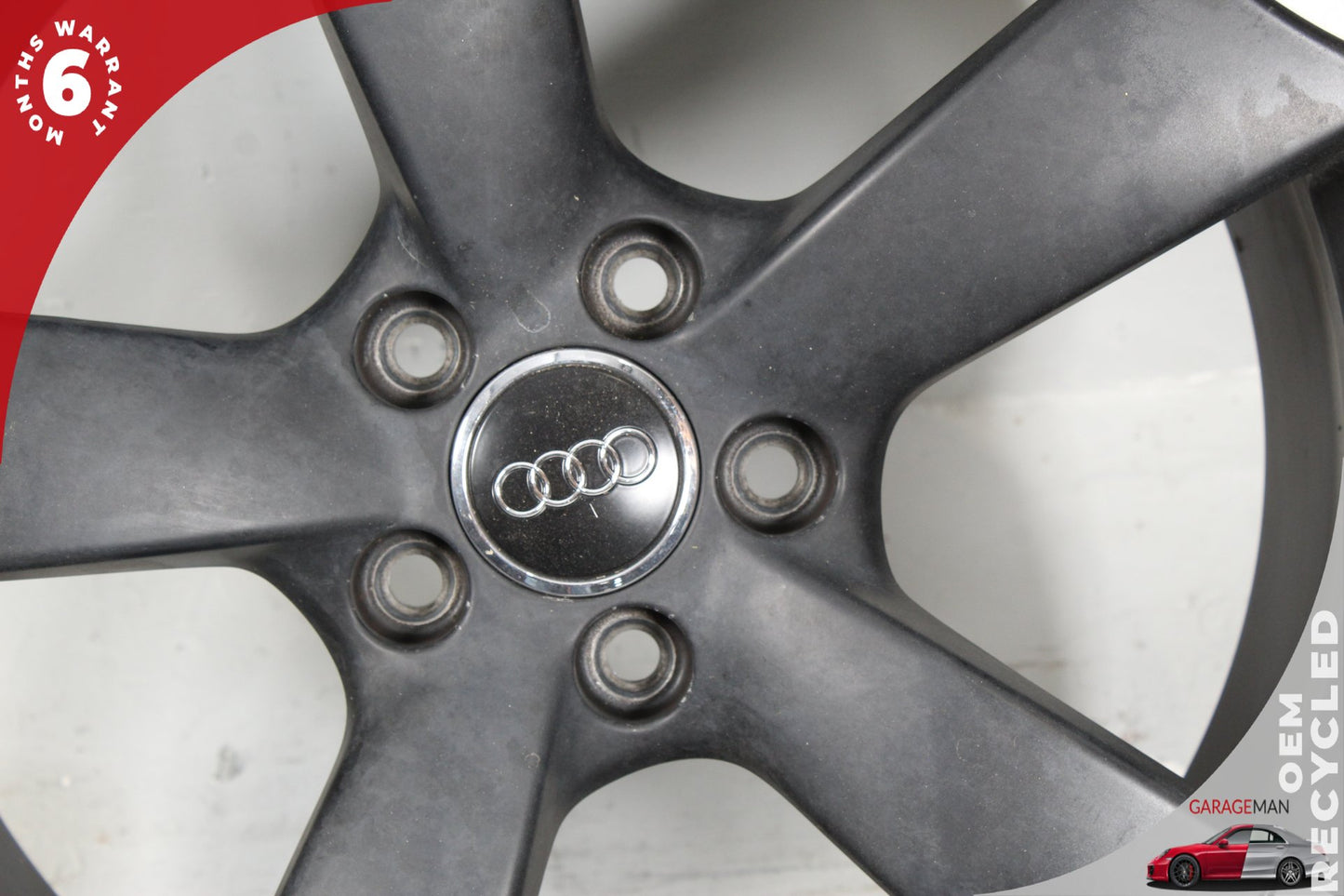 2006-2014 Audi TT Front or Rear 5 Spoke Wheel Rim 9JX19H2 ET52 8J0601025DB OEM