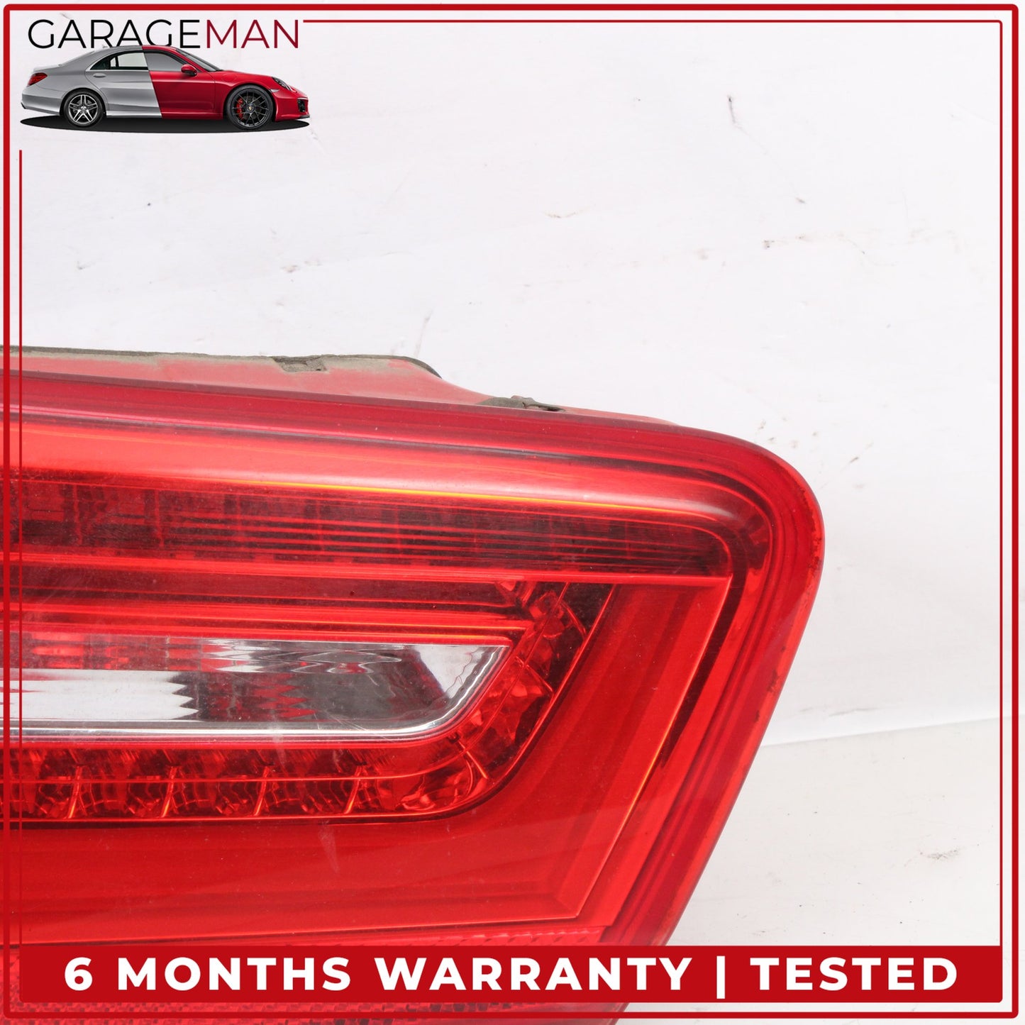 2012-2015 Audi A6 S6 Rear Left Driver Side Inner Tail Light Lamp 4G5945093B OEM