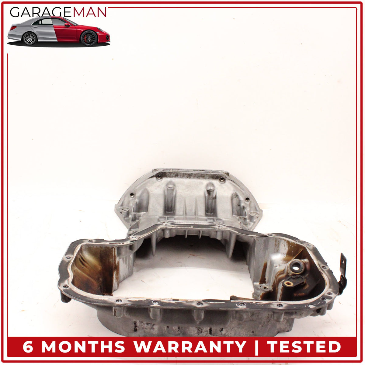 2006-2013 Mercedes W164 ML350 Engine Upper Oil Sump Baffle Pan 2720142002 OEM