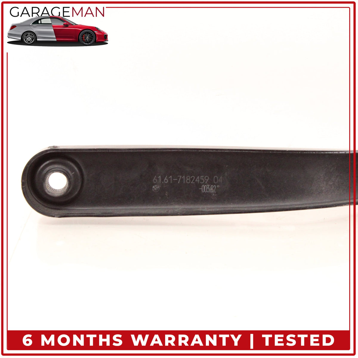 2012-2018 BMW 650i F13 RWD Front Left & Right Wiper Arm Set OEM