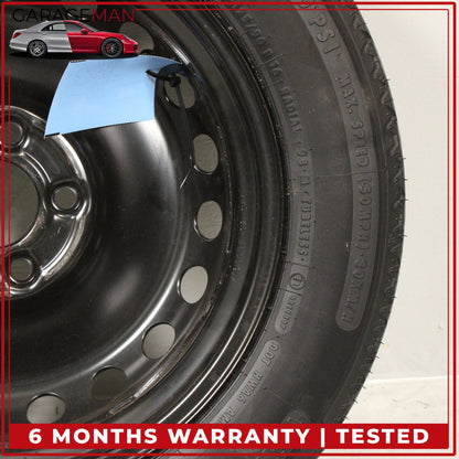 2008-2015 Mercedes W204 C300 Emergency Spare Tire Wheel Donut Rim 125 90 16" OEM