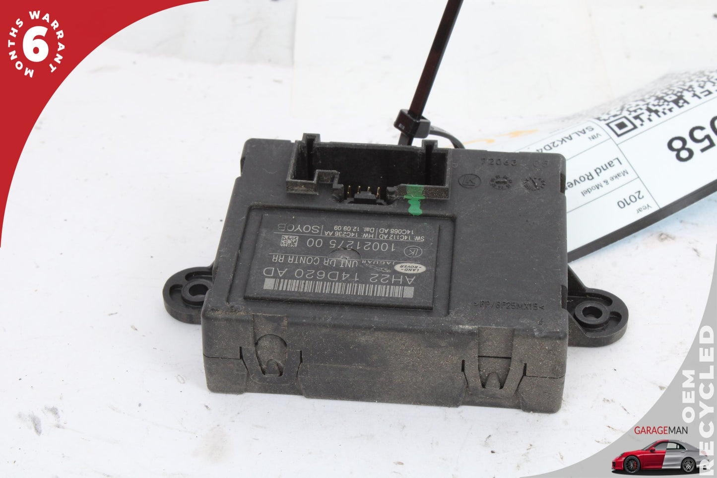 2010-2016 Land Rover LR4 SUV Rear Left or Right Door Control Module AH2214D620AD