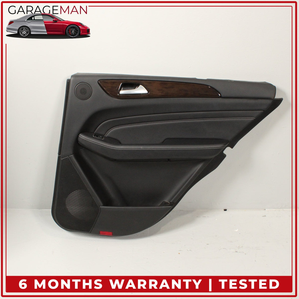 2012-2015 Mercedes W166 ML350 Rear Right Side Door Trim Cover Panel Black OEM