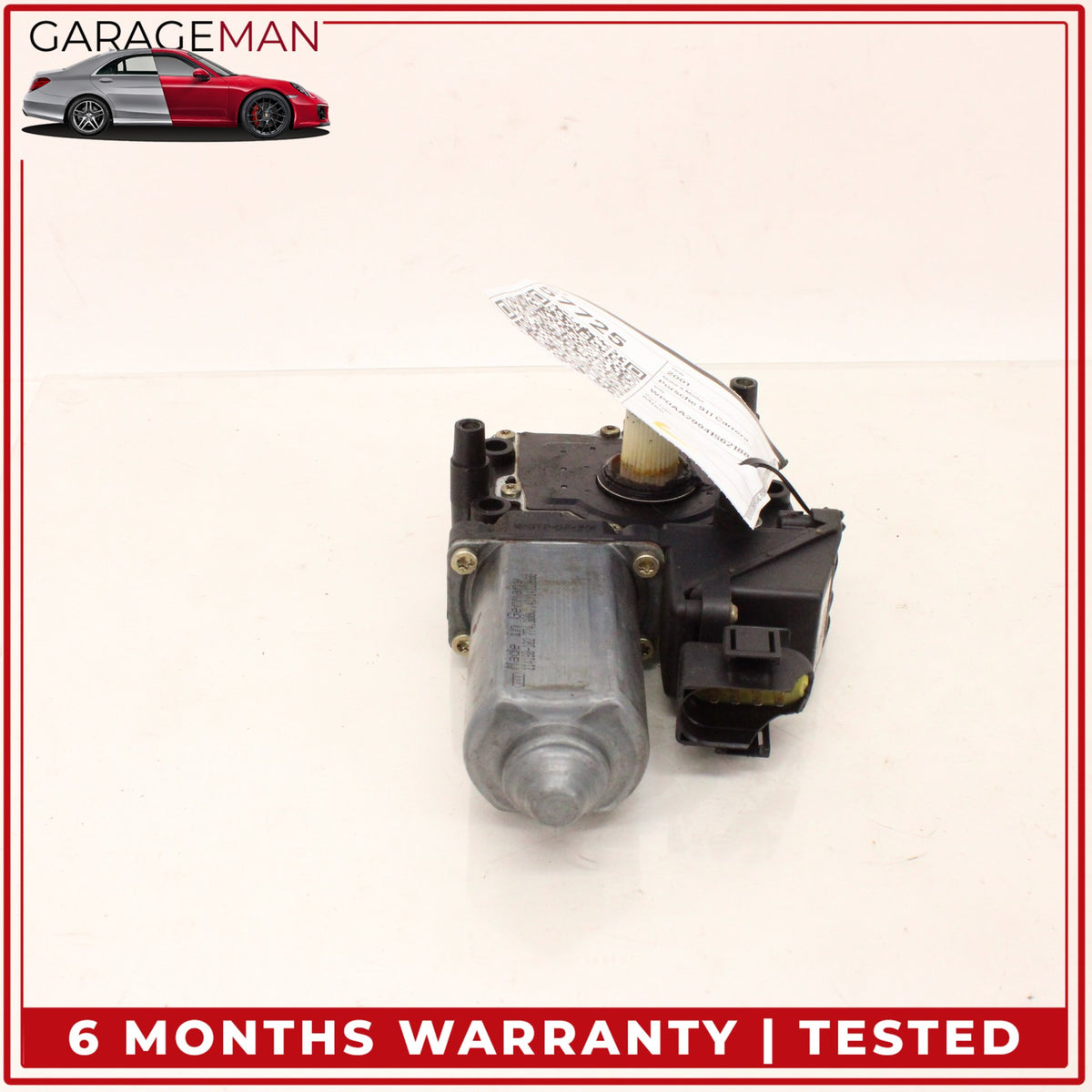 1997-2005 Porsche 911 Carrera Front Left Driver Side Window Regulator Motor OEM