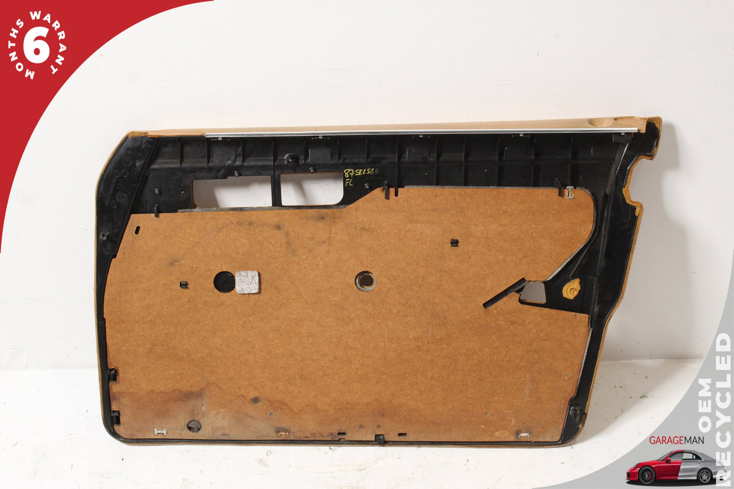86-91 Mercedes W126 560SEL Front Left Side Interior Door Trim Panel Cover OEM